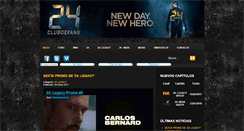 Desktop Screenshot of clubdefansde24.com