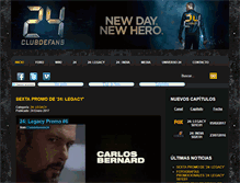 Tablet Screenshot of clubdefansde24.com